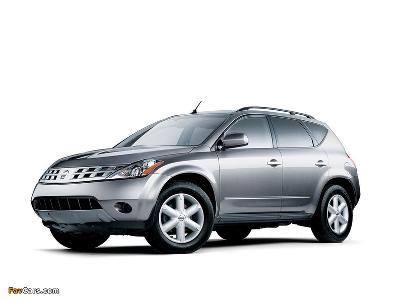 Pictures of Nissan Murano (Z50) 2003–08 (800 x 600)