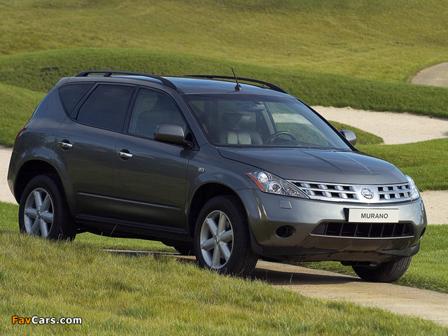 Pictures of Nissan Murano (Z50) 2003–08 (640 x 480)