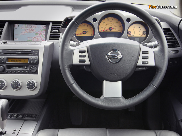 Pictures of Nissan Murano UK-spec (Z50) 2005–08 (640 x 480)