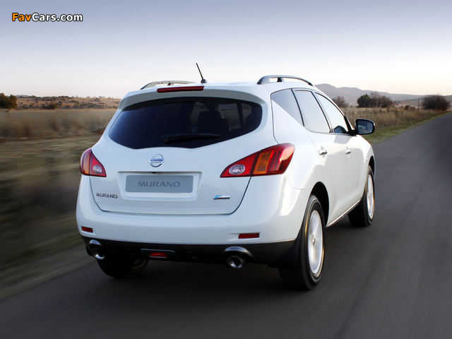 Pictures of Nissan Murano ZA-spec (Z51) 2009 (640 x 480)