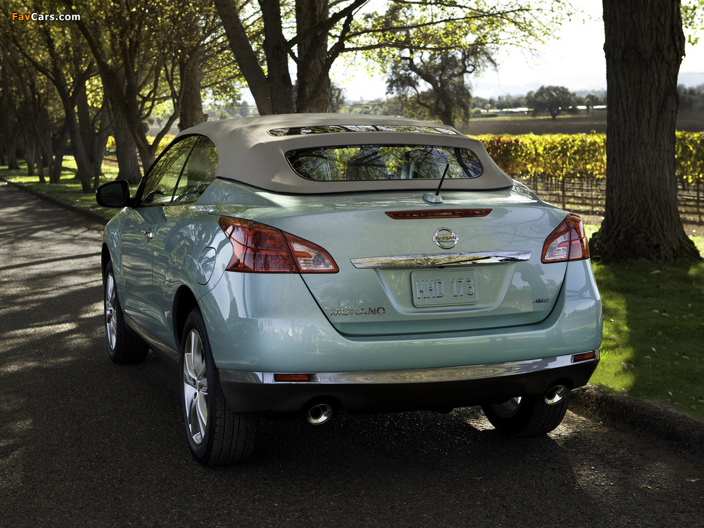 Nissan Murano CrossCabriolet 2010 wallpapers (1024 x 768)