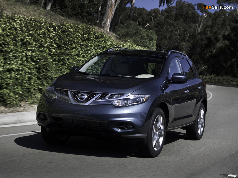 Nissan Murano US-spec (Z51) 2010 wallpapers (800 x 600)