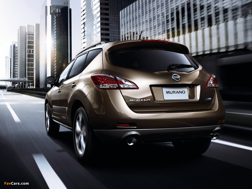 Nissan Murano JP-spec (Z51) 2011 wallpapers (1024 x 768)