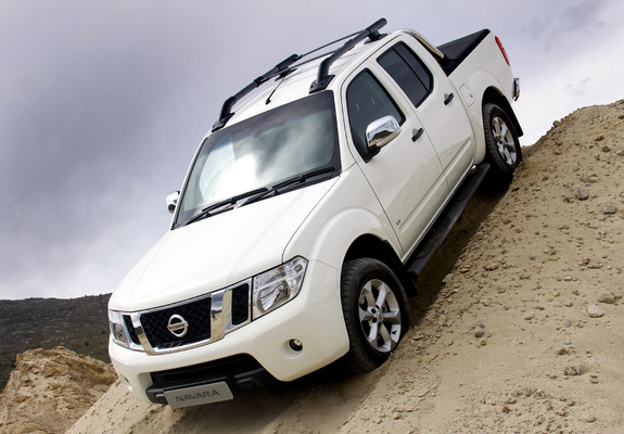 Images of Nissan Navara Double Cab ZA-spec (D40) 2010