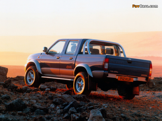 Nissan Pickup Navara Crew Cab UK-spec (D22) 1997–2001 wallpapers (640 x 480)