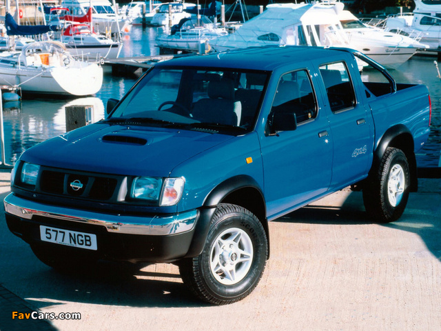 Nissan Pickup Navara Crew Cab UK-spec (D22) 1997–2001 wallpapers (640 x 480)