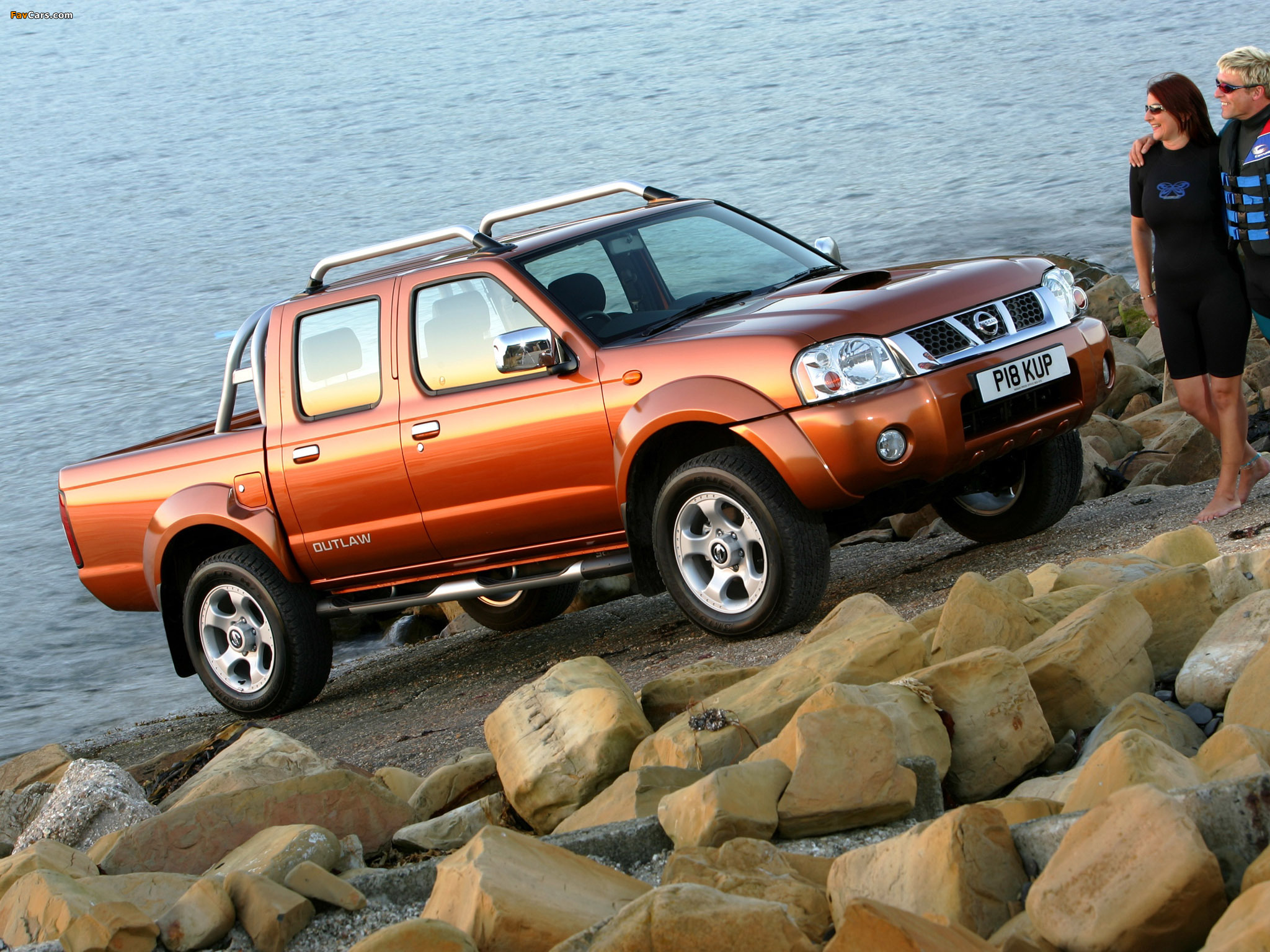 Nissan Pickup Navara Crew Cab UK-spec (D22) 2001–05 images (2048 x 1536)