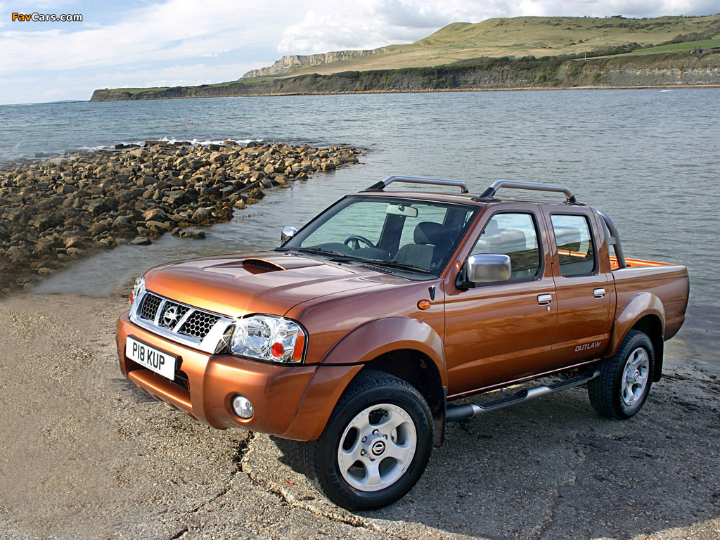 Nissan Pickup Navara Crew Cab UK-spec (D22) 2001–05 photos (1024 x 768)