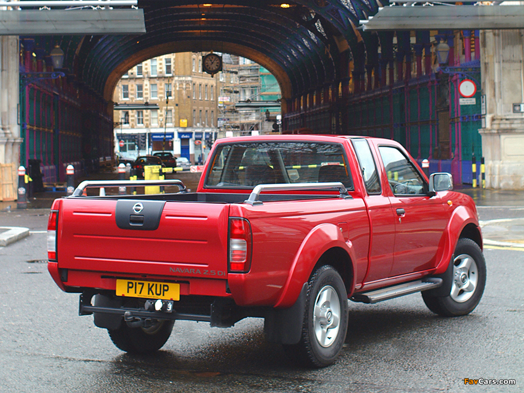 Nissan Pickup Navara King Cab UK-spec (D22) 2001–05 pictures (1024 x 768)