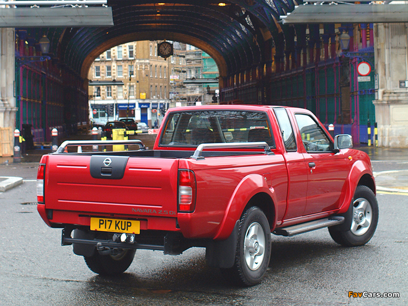 Nissan Pickup Navara King Cab UK-spec (D22) 2001–05 pictures (800 x 600)