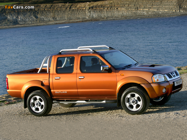 Nissan Pickup Navara Crew Cab UK-spec (D22) 2001–05 wallpapers (640 x 480)