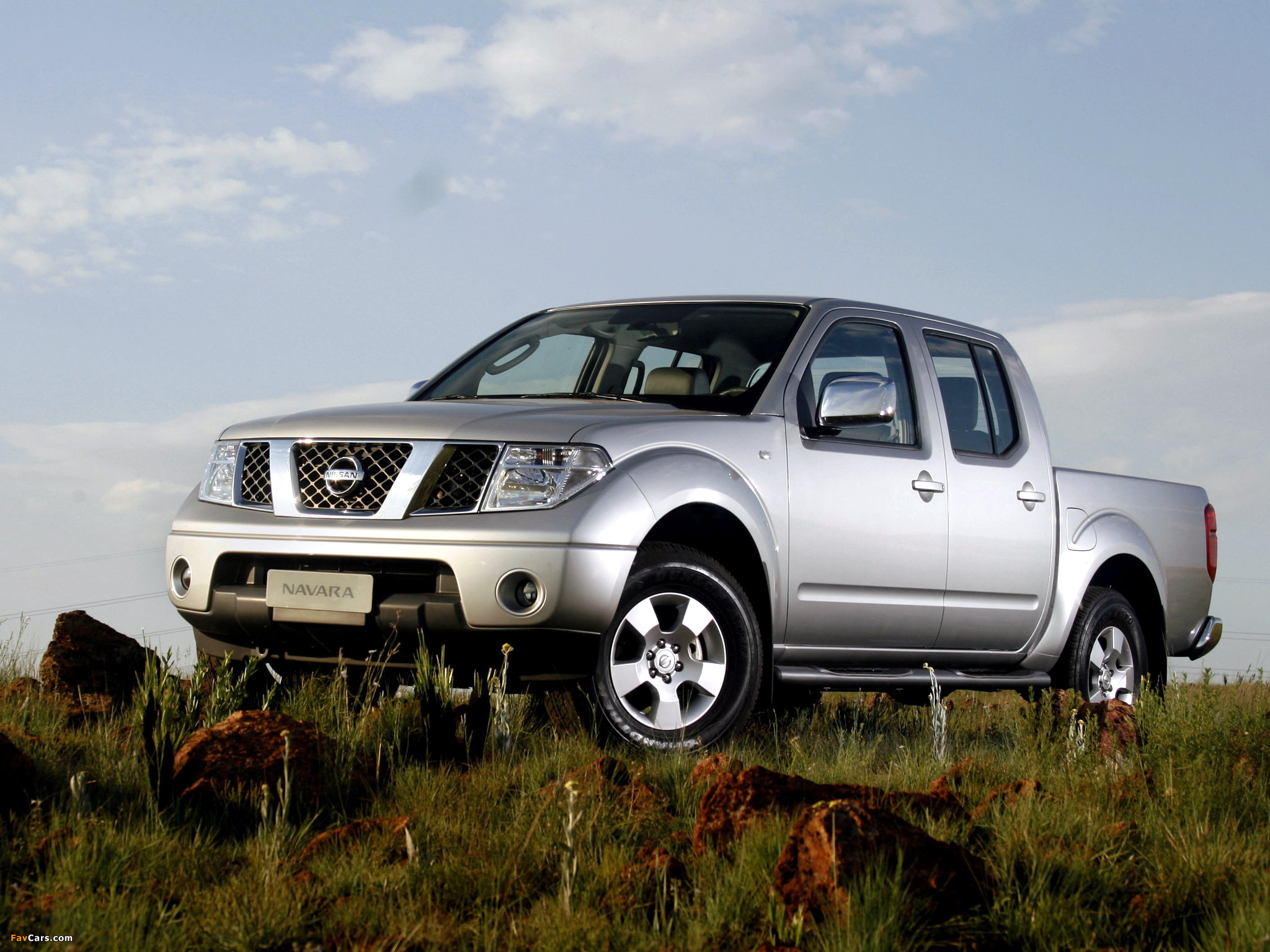 Nissan Navara Double Cab (D40) 2005–10 images (2048 x 1536)