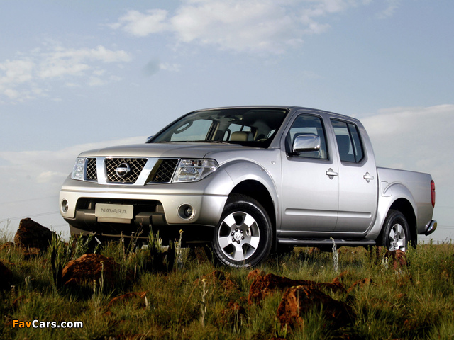 Nissan Navara Double Cab (D40) 2005–10 images (640 x 480)