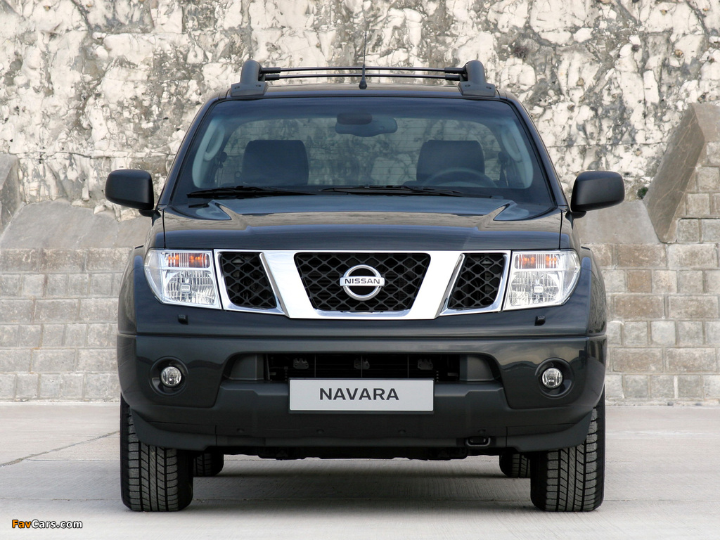 Nissan Navara Double Cab (D40) 2005–10 images (1024 x 768)
