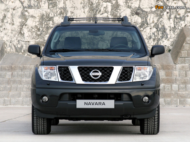 Nissan Navara Double Cab (D40) 2005–10 images (640 x 480)