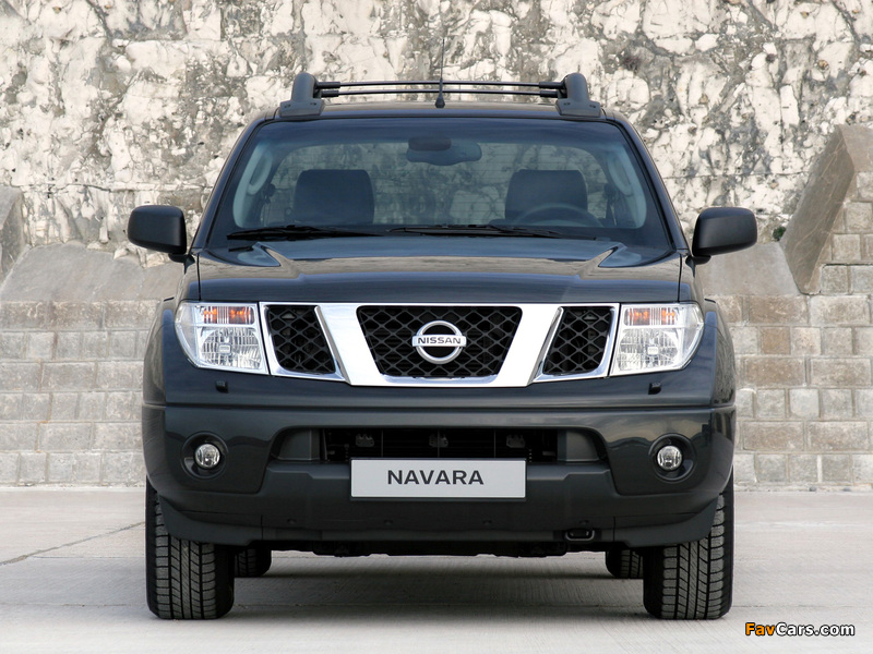 Nissan Navara Double Cab (D40) 2005–10 images (800 x 600)