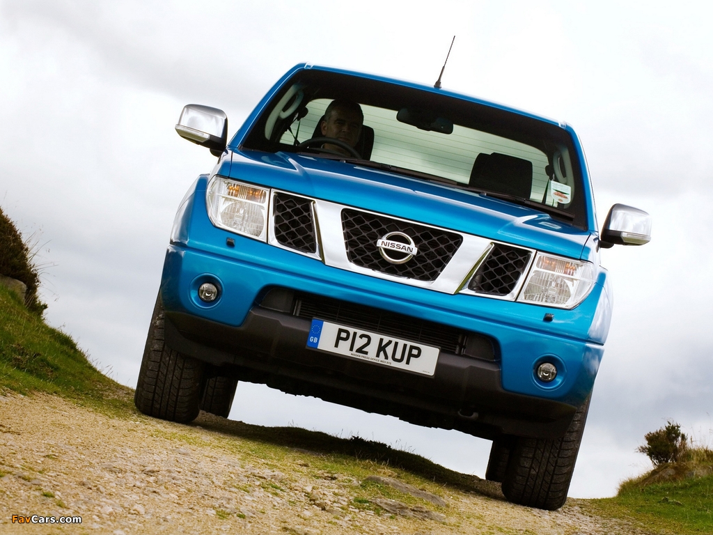 Nissan Navara King Cab UK-spec (D40) 2005–10 photos (1024 x 768)