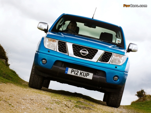 Nissan Navara King Cab UK-spec (D40) 2005–10 photos (640 x 480)