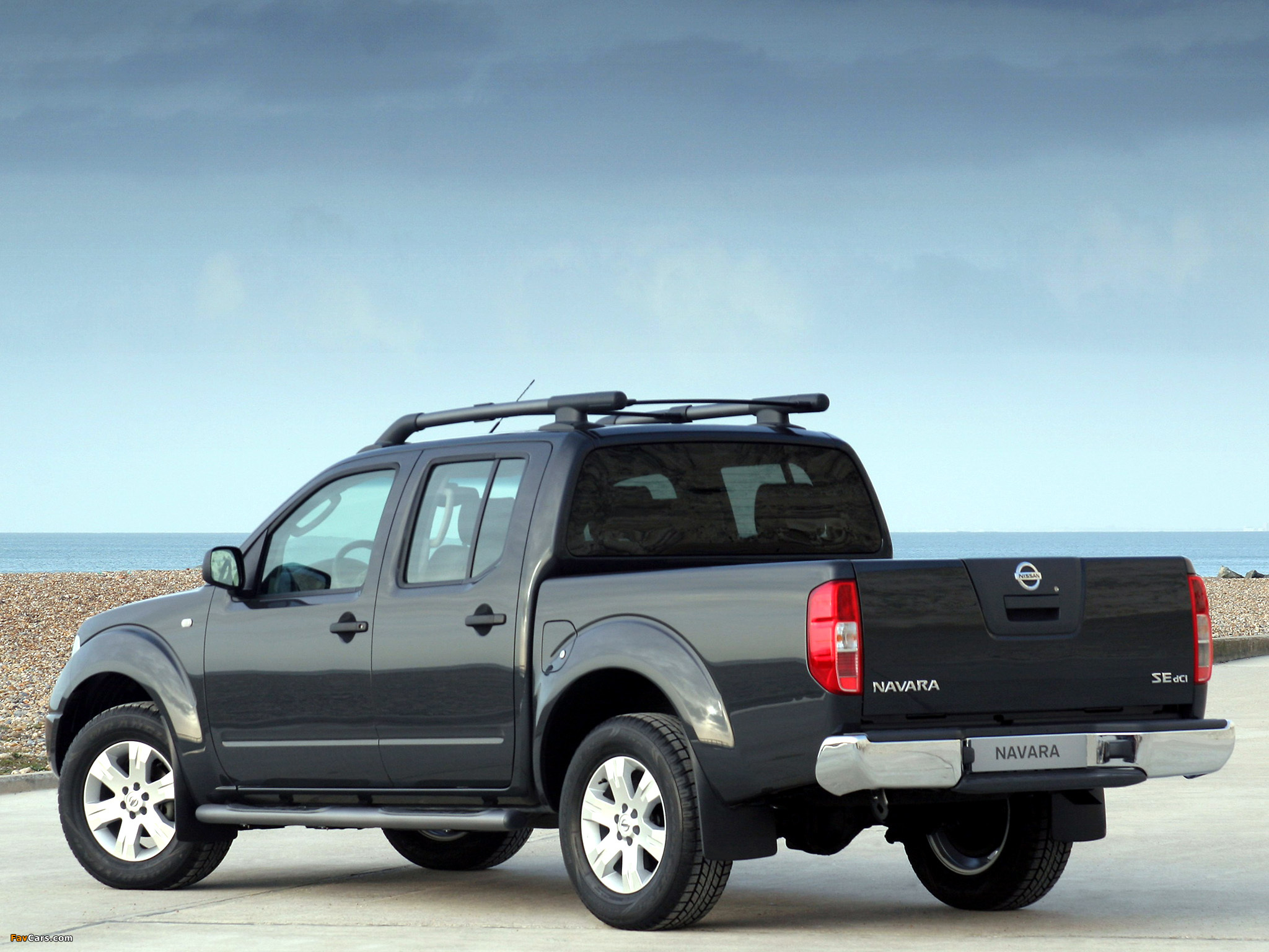 Nissan Navara Double Cab (D40) 2005–10 pictures (2048 x 1536)