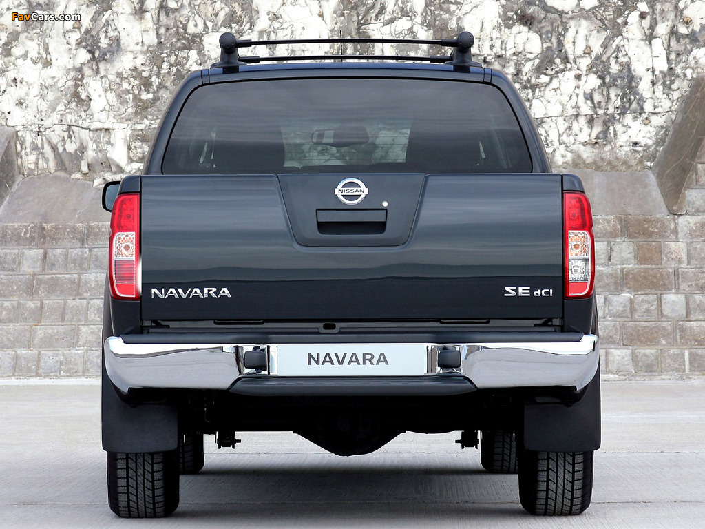 Nissan Navara Double Cab (D40) 2005–10 pictures (1024 x 768)