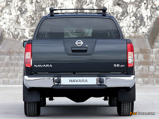 Nissan Navara Double Cab (D40) 2005–10 pictures (640 x 480)