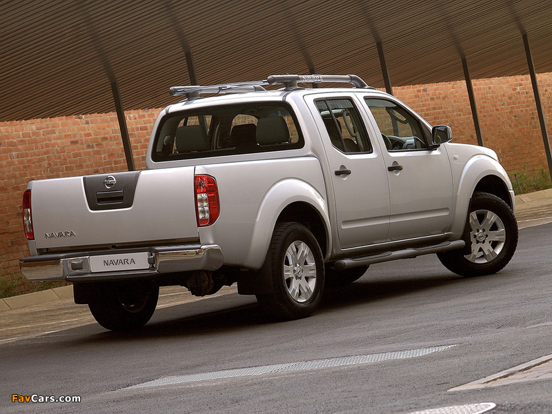 Nissan Navara Double Cab ZA-spec (D40) 2005–10 wallpapers (800 x 600)