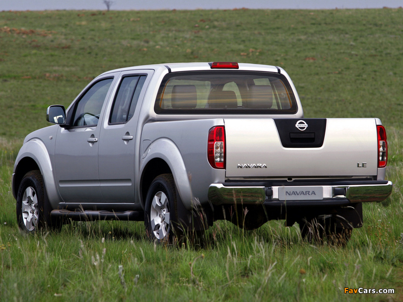 Nissan Navara Double Cab (D40) 2005–10 wallpapers (800 x 600)