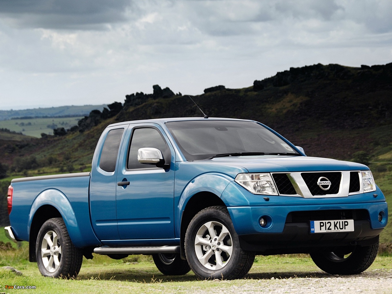 Nissan Navara King Cab UK-spec (D40) 2005–10 wallpapers (1280 x 960)