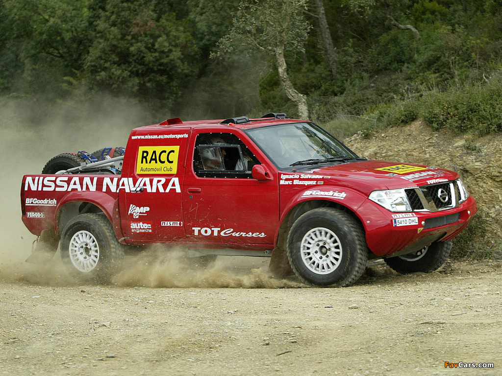 Nissan Navara Rally Car (D40) 2006–10 images (1024 x 768)