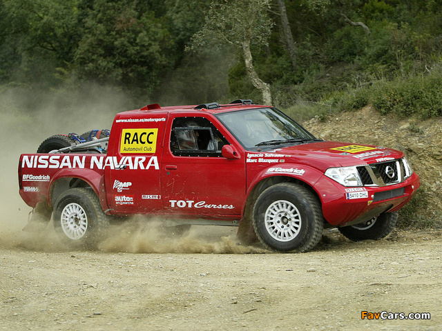 Nissan Navara Rally Car (D40) 2006–10 images (640 x 480)