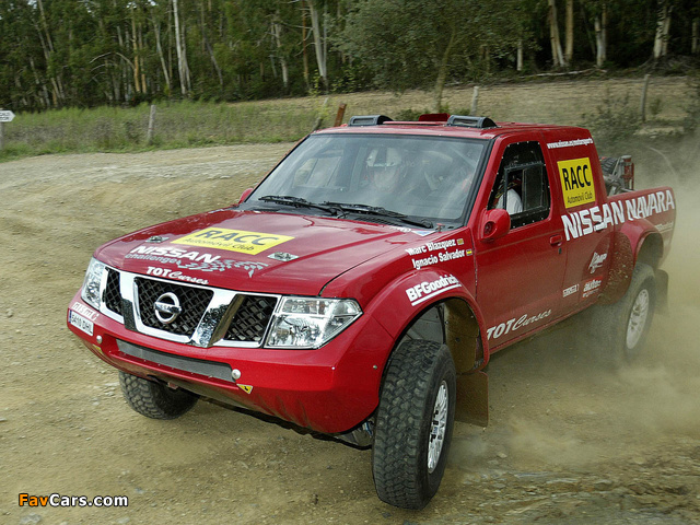 Nissan Navara Rally Car (D40) 2006–10 photos (640 x 480)