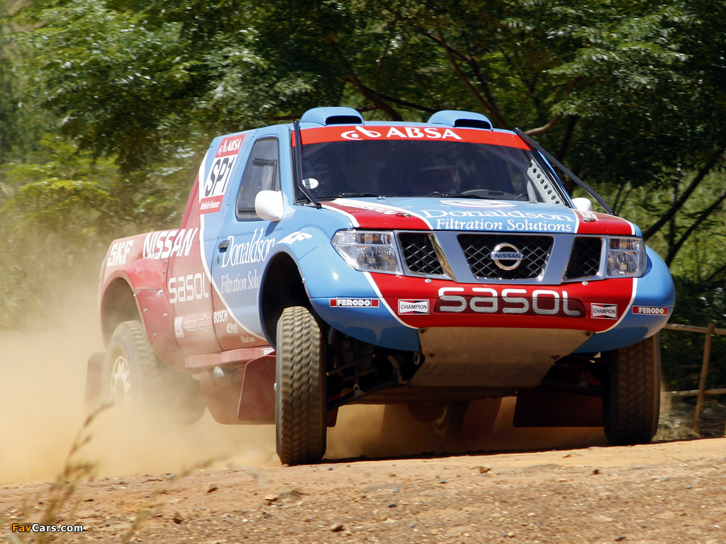 Nissan Navara Rally Car (D40) 2006–10 photos (1024 x 768)