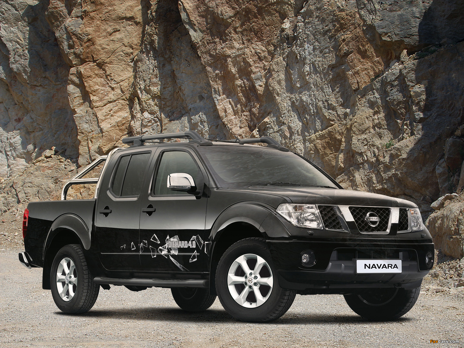 Nissan Navara Die Hard 4.0 (D40) 2007 photos (1600 x 1200)