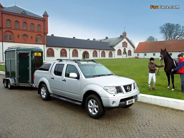 Nissan Navara Aventura X-Back (D40) 2008–10 photos (640 x 480)