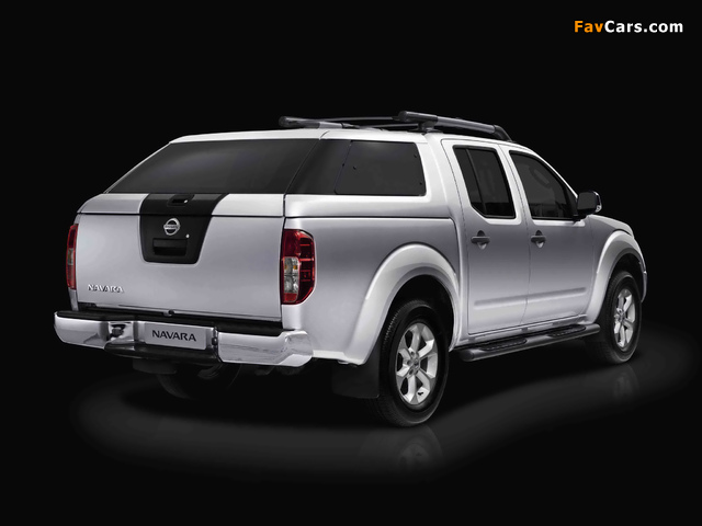 Nissan Navara Aventura X-Back (D40) 2008–10 wallpapers (640 x 480)