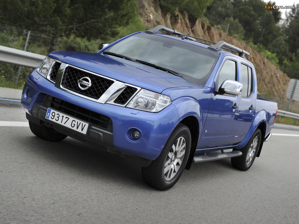 Nissan Navara Double Cab (D40) 2010 images (1024 x 768)