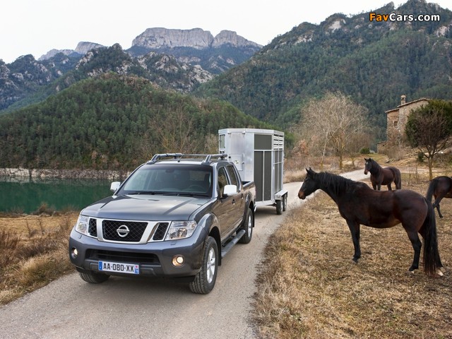 Nissan Navara Double Cab (D40) 2010 wallpapers (640 x 480)