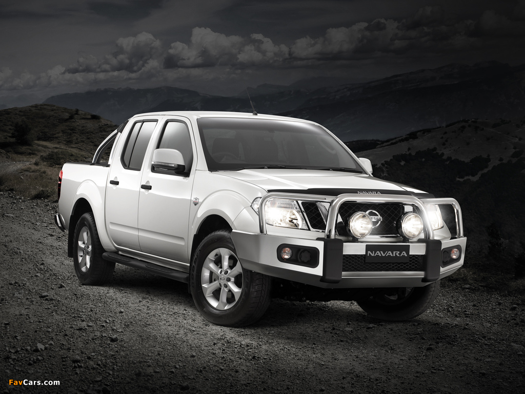 Nissan Navara Double Cab 25th Anniversary (D40) 2012 pictures (1024 x 768)