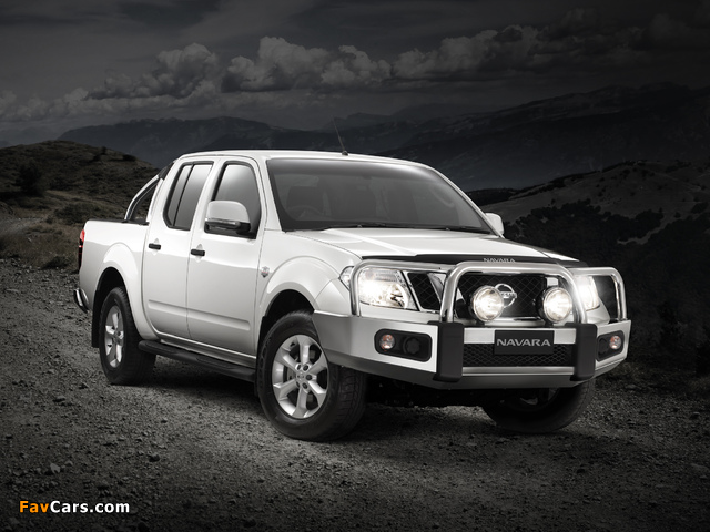 Nissan Navara Double Cab 25th Anniversary (D40) 2012 pictures (640 x 480)