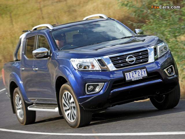 Nissan Navara ST-X Dual Cab AU-spec (D23) 2017 photos (640 x 480)