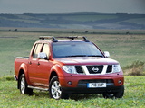 Photos of Nissan Navara Double Cab UK-spec (D40) 2005–10