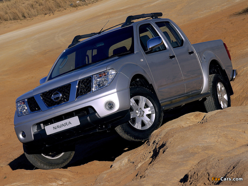 Photos of Nissan Navara Double Cab ZA-spec (D40) 2005–10 (800 x 600)