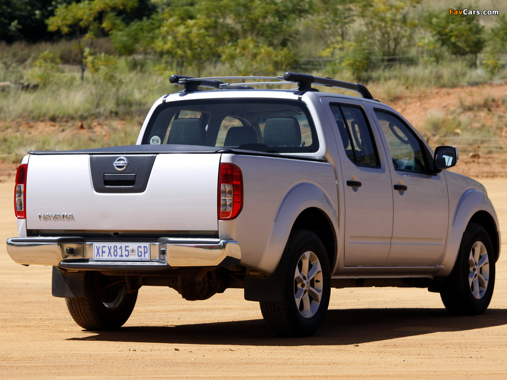 Pictures of Nissan Navara Double Cab ZA-spec (D40) 2005–10 (1024 x 768)