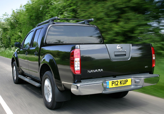 Pictures of Nissan Navara Double Cab UK-spec (D40) 2005–10