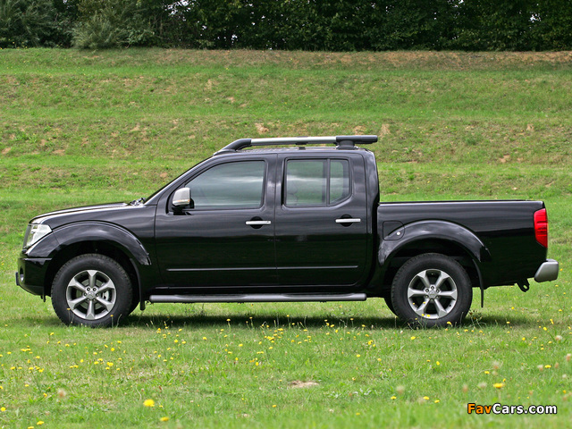 Pictures of Nissan Navara Double Cab (D40) 2005–10 (640 x 480)