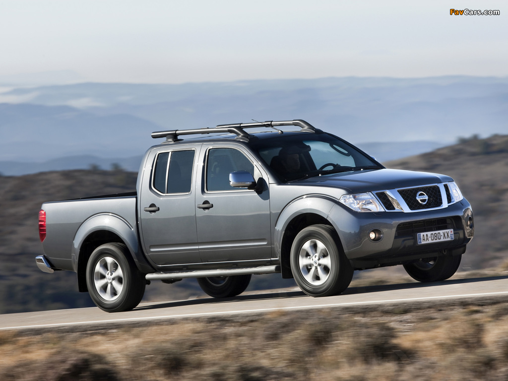 Pictures of Nissan Navara Double Cab (D40) 2010 (1024 x 768)