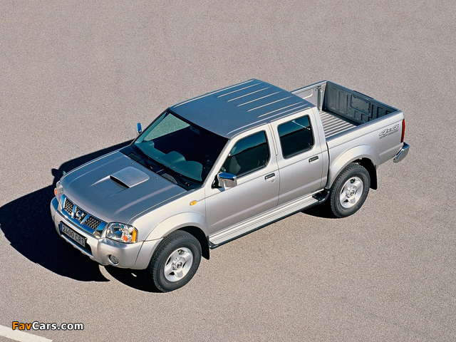 Nissan Pickup Navara Crew Cab (D22) 2001–05 wallpapers (640 x 480)