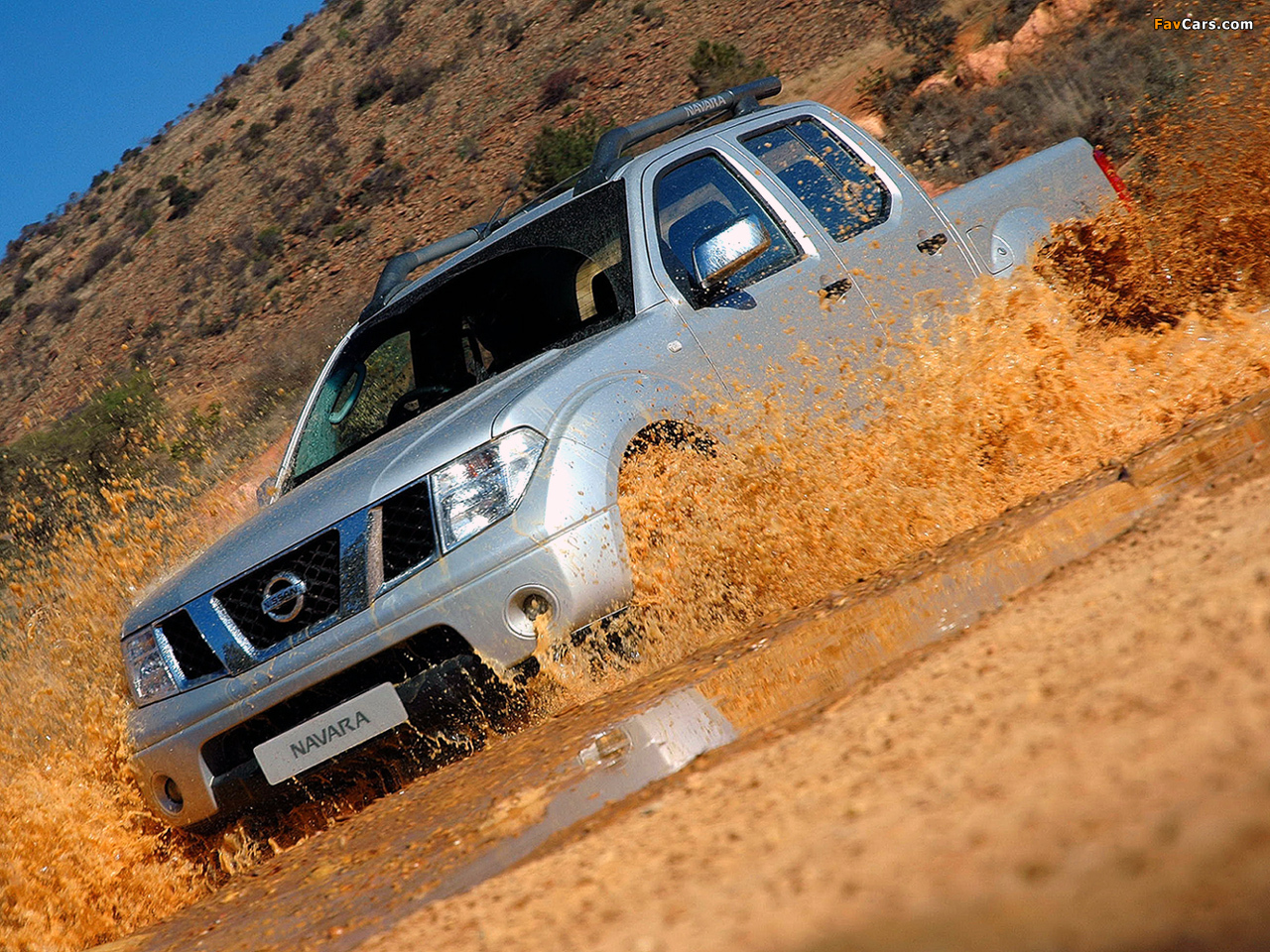 Nissan Navara Double Cab ZA-spec (D40) 2005–10 wallpapers (1280 x 960)