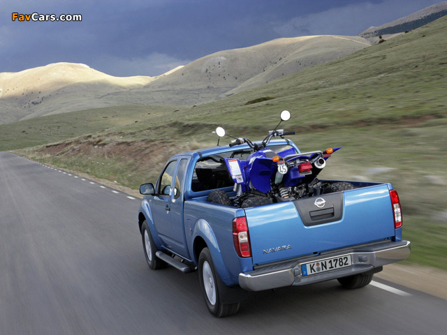 Nissan Navara King Cab (D40) 2005–10 wallpapers (640 x 480)