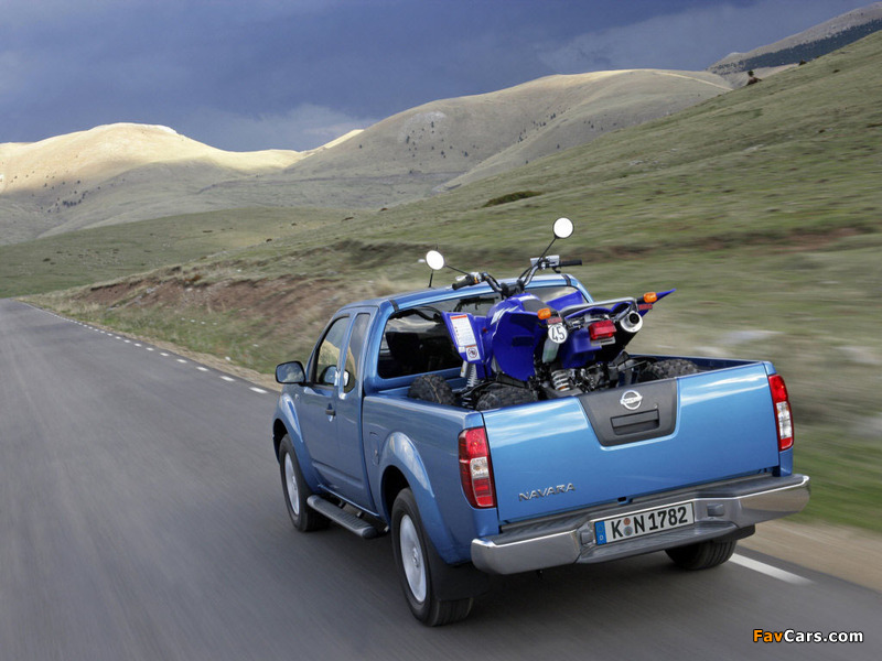 Nissan Navara King Cab (D40) 2005–10 wallpapers (800 x 600)